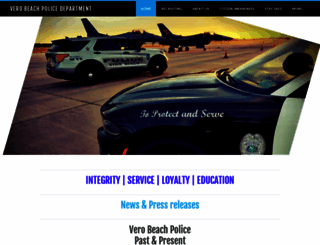vbpd.org screenshot