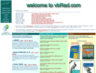 vbrad.com screenshot