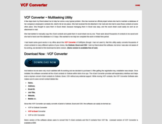vcfconverter.weebly.com screenshot