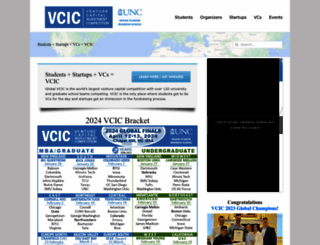 vcic.unc.edu screenshot