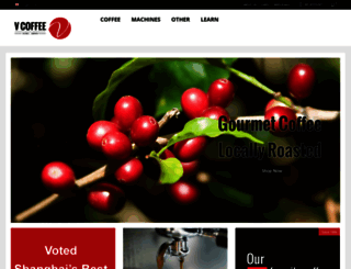 vcoffee.com screenshot