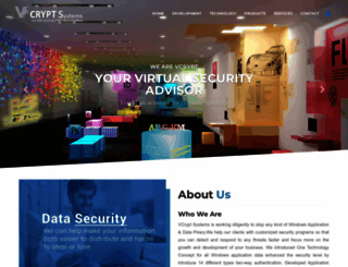 vcryptsystems.com screenshot