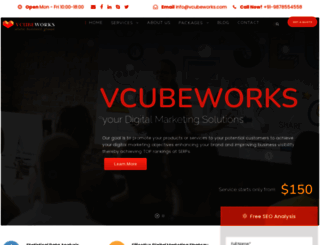 vcubeworks.com screenshot