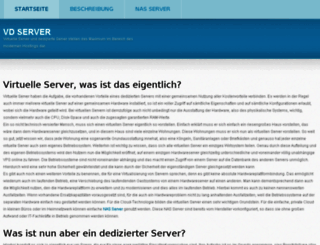vd-server.de screenshot