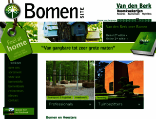 vdberk.nl screenshot