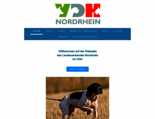 vdh-nordrhein.de screenshot