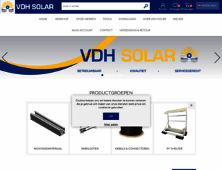 vdh-solar-klantportal.nl screenshot