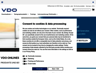 vdo-shop.de screenshot