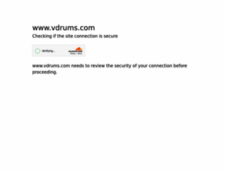 vdrums.com screenshot
