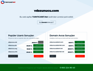 vdssunucu.com screenshot