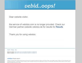 vebidoo.com screenshot