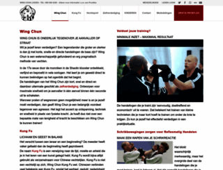 vechtsportschoolleiden.nl screenshot