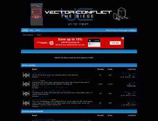 vectorgaming.proboards.com screenshot
