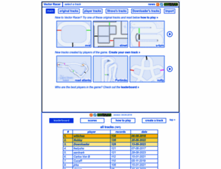 vectorracer.net screenshot