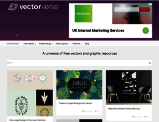 vectorverse.com screenshot