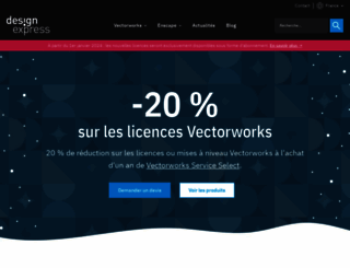 vectorworks.fr screenshot