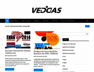 veddas.org.br screenshot
