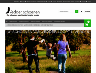 vedderschoenen.nl screenshot