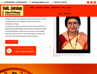 vedic-astrology.co.in screenshot
