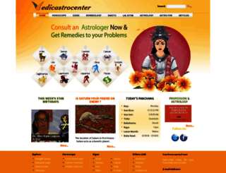 vedicastrocenter.com screenshot