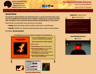 vedicastrologer.org screenshot