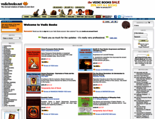 vedicbooks.net screenshot
