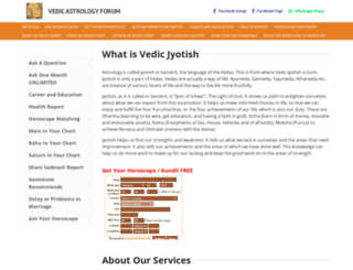 vedicjyotish.info screenshot