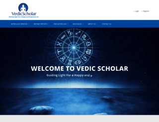 vedicscholar.com screenshot