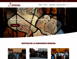 vedruna.org screenshot