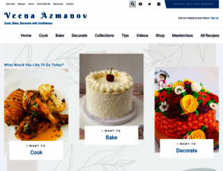 veenaazmanov.com screenshot