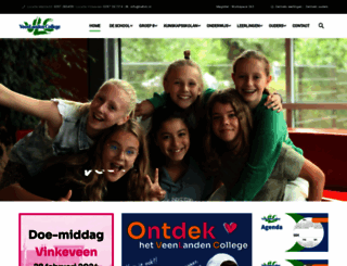 veenlandencollege.nl screenshot
