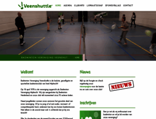 veenshuttle.nl screenshot