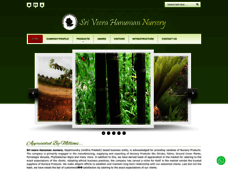 veerahanumannursery.net screenshot