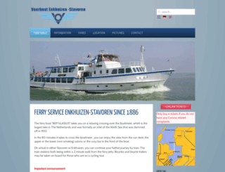 veerboot.info screenshot