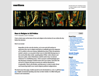veeritions.wordpress.com screenshot