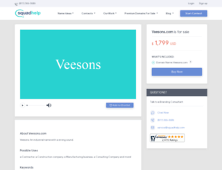 veesons.com screenshot