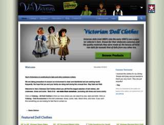 veesvictorians.com screenshot