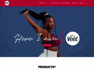 veet.ca screenshot