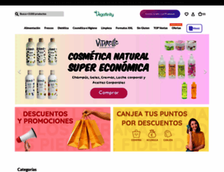 vegaffinity.com screenshot
