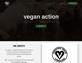 vegan.org screenshot