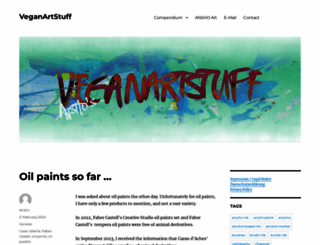 veganartstuff.info screenshot