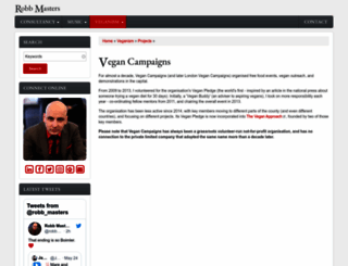 vegancampaigns.org.uk screenshot