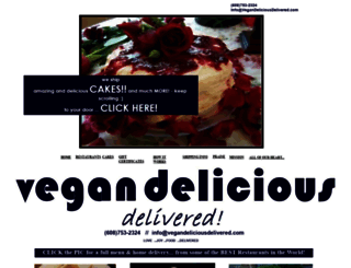 vegandeliciousdelivered.com screenshot