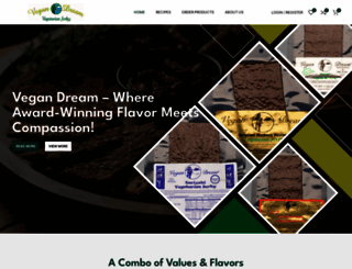 vegandream.com screenshot