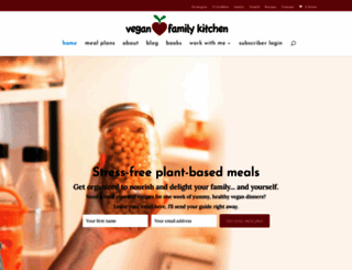 veganfamilykitchen.com screenshot