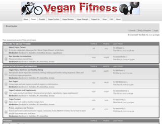 veganfitness.net screenshot