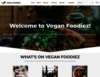 veganfoodiez.com screenshot