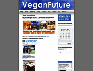veganfuture.wordpress.com screenshot