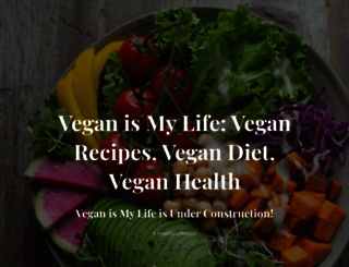 veganismylife.com screenshot