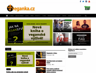 veganka.cz screenshot